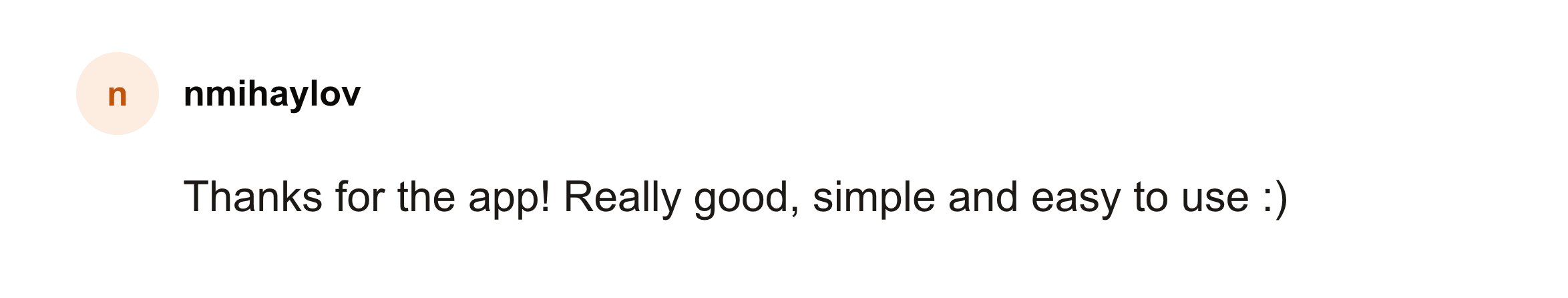 Comment from nmihaylov on the Seam feedback board